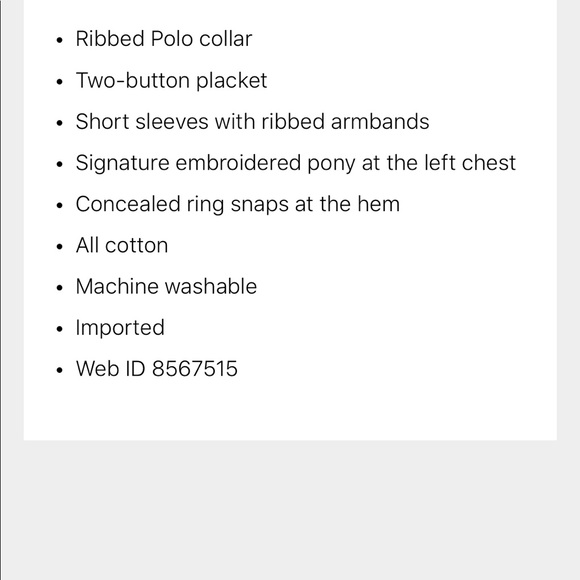 Ralph Lauren short outfit - Picture 2 of 4